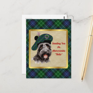Abercrombie Scottie Dog Postcard