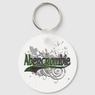 Abercrombie Tartan Grunge Key Ring