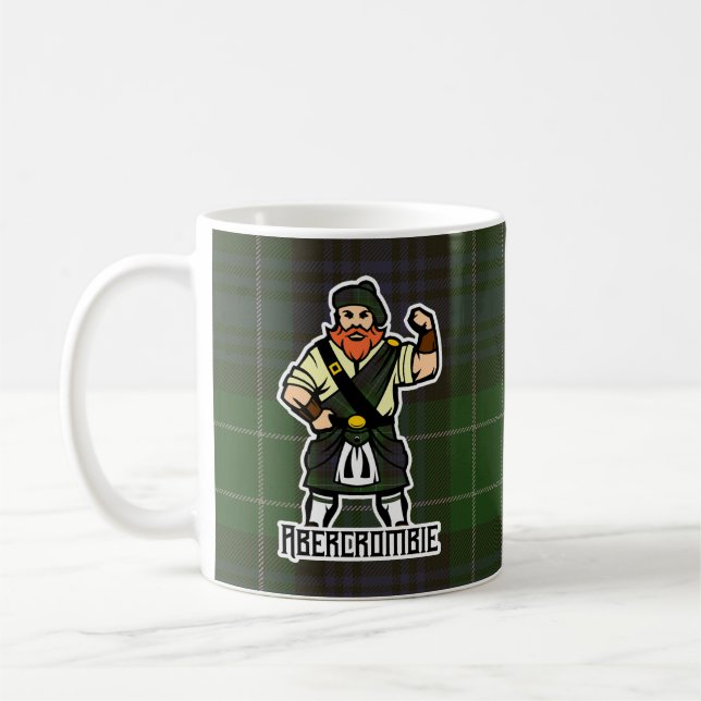 Abercrombie Tartan Kilt Flex Coffee Mug (Left)