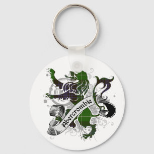 Abercrombie Tartan Lion Key Ring