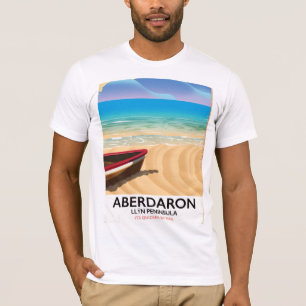 Aberdaron, Llŷn Peninsula Wales seaside poster T-Shirt