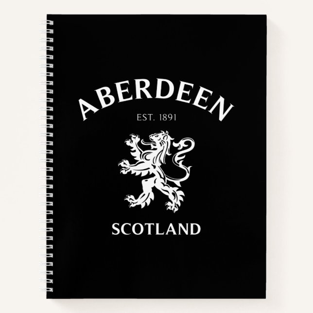 ABERDEEN NOTEBOOK (Front)