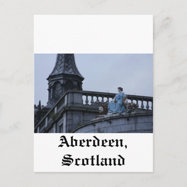 Aberdeen, Scotland Postcard (Front)