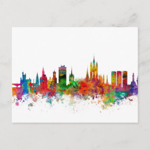 Aberdeen Scotland Skyline Postcard