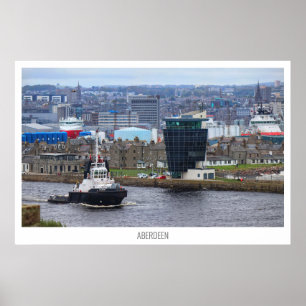 Aberdeen, Scotland, United Kingdom Poster