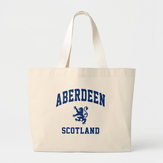 Aberdeen Scottish Large Tote Bag (Front)