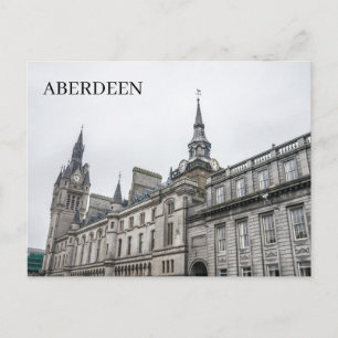Aberdeen Tolbooth Museum view postcard