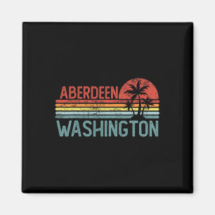 Aberdeen Washington Funny Usa City Trip Home Roots Magnet