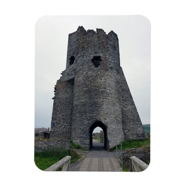 Aberystwyth Castle Magnet (Vertical)