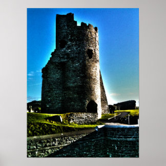 Aberystwyth Castle Poster