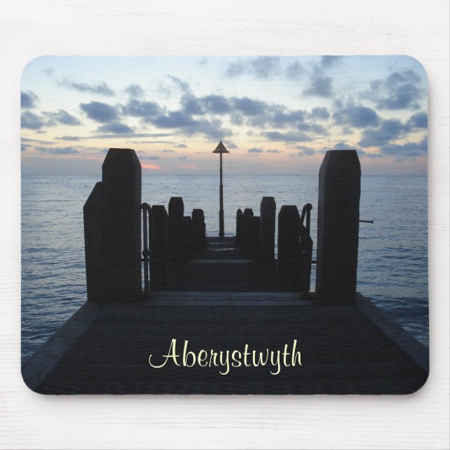 Aberystwyth Jetty Mouse Pad (Front)