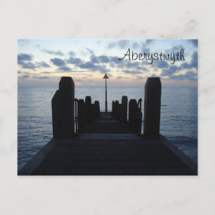 Aberystwyth Jetty Postcard