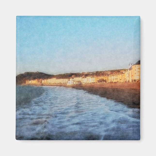 Aberystwyth Sea Front Magnet (Front)