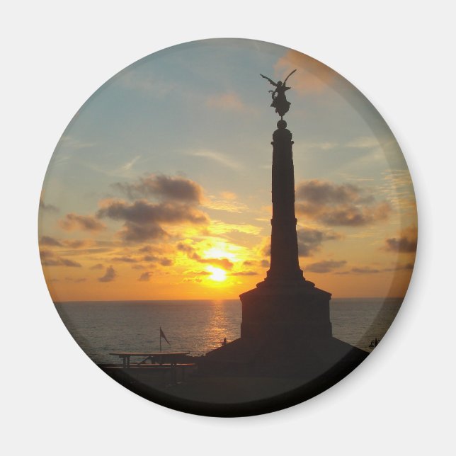 Aberystwyth Sunset Magnet (Front)