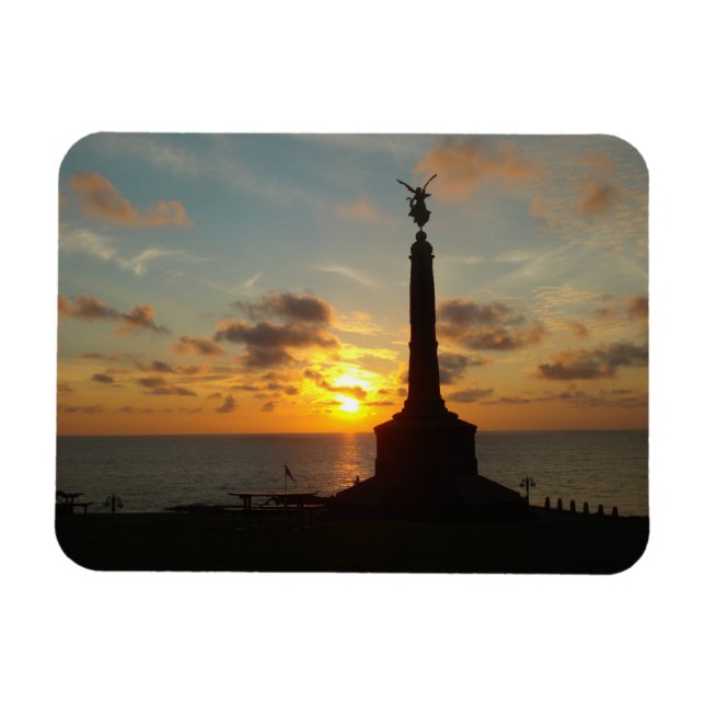 Aberystwyth Sunset Magnet (Horizontal)