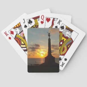 Aberystwyth Sunset Playing Cards