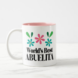 Abeulita Gift for Grandmother Mothers Day Two-Tone Coffee Mug
