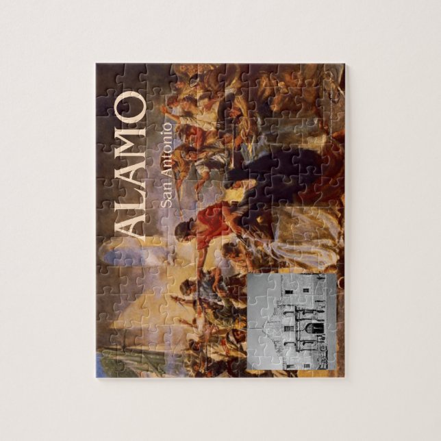 ABH Alamo Jigsaw Puzzle (Vertical)
