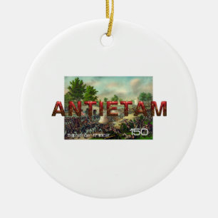 ABH Antietam 150 Ceramic Ornament