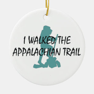 ABH Appalachian Trail Hiker Ceramic Ornament