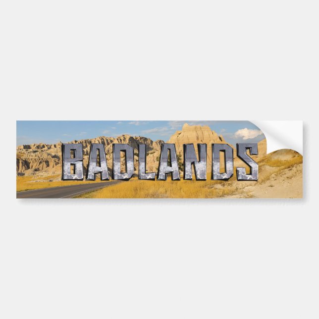 ABH Badlands Bumper Sticker (Front)