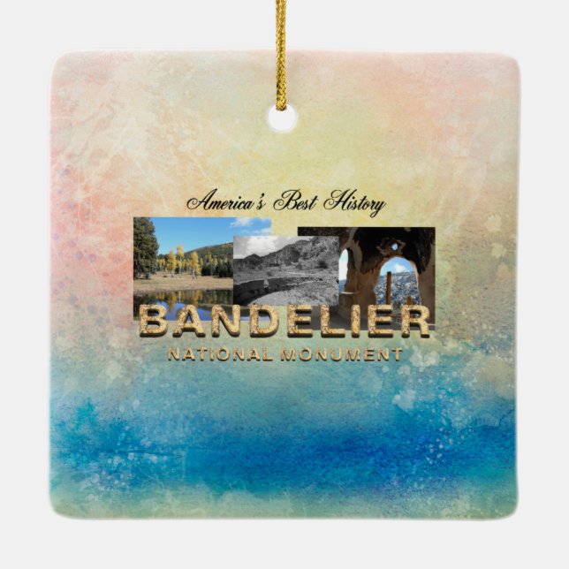 ABH Bandelier Ceramic Ornament (Back)