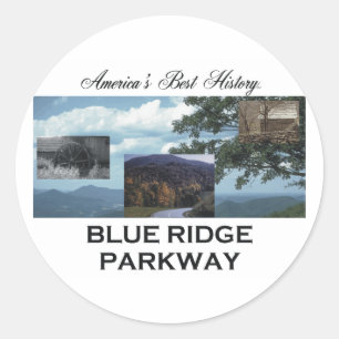ABH Blue Ridge Classic Round Sticker