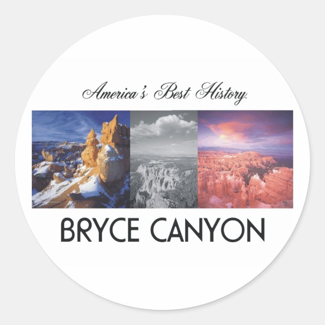 ABH Bryce Canyon Classic Round Sticker (Front)