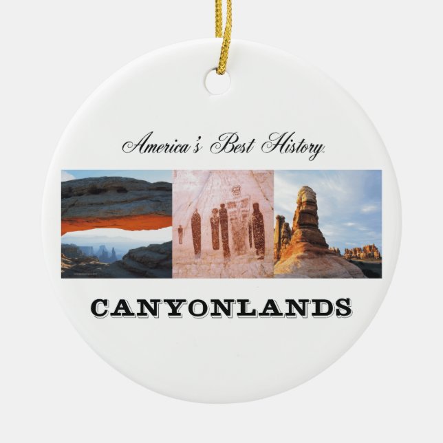 ABH Canyonlands Ceramic Ornament (Front)