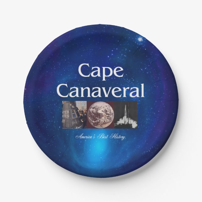 ABH Cape Canaveral Paper Plate (Front)