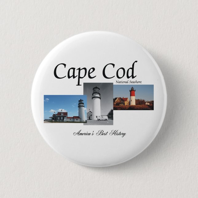 ABH Cape Cod 6 Cm Round Badge (Front)
