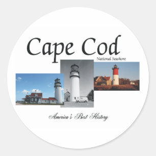 ABH Cape Cod Classic Round Sticker