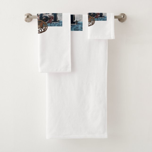 ABH Civil War 1861 Bath Towel Set (Insitu)