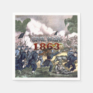 ABH Civil War 1863 Napkins