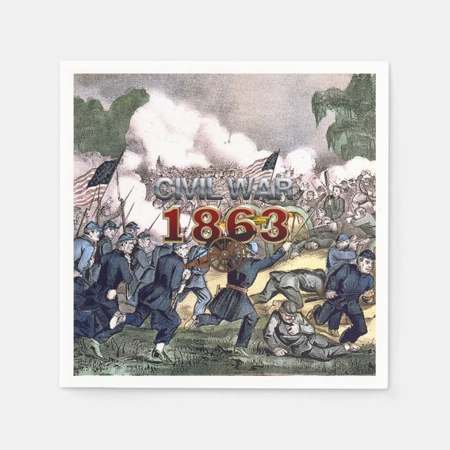 ABH Civil War 1863 Napkins (Front)