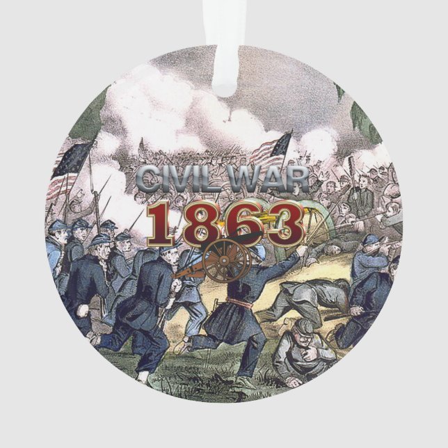 ABH Civil War 1863 Ornament (Back)