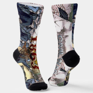 ABH Civil War 1863 Socks