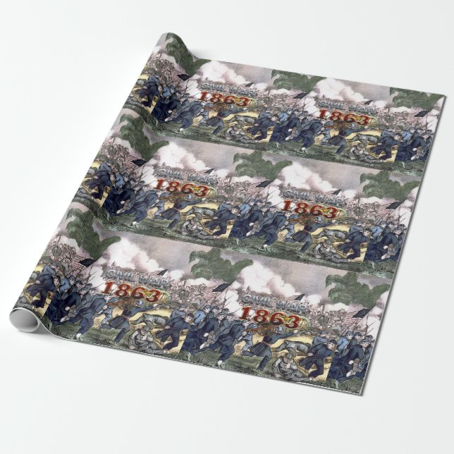 ABH Civil War 1863 Wrapping Paper (Unrolled)