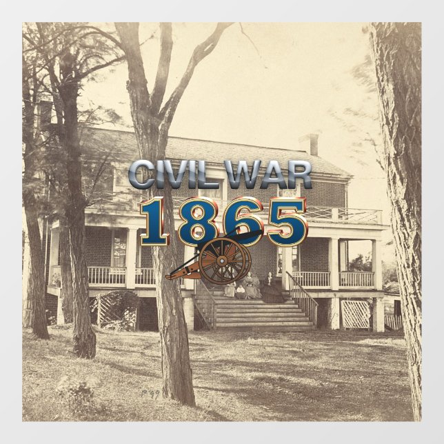 ABH Civil War 1865 Window Cling (Sheet)