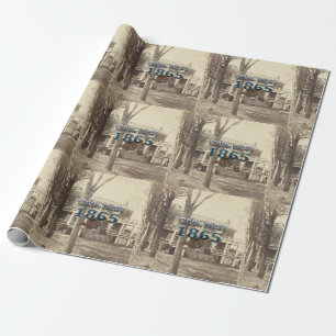 ABH Civil War 1865 Wrapping Paper