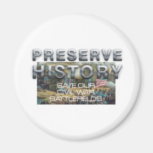 ABH Civil War Battlefield Preservation Magnet