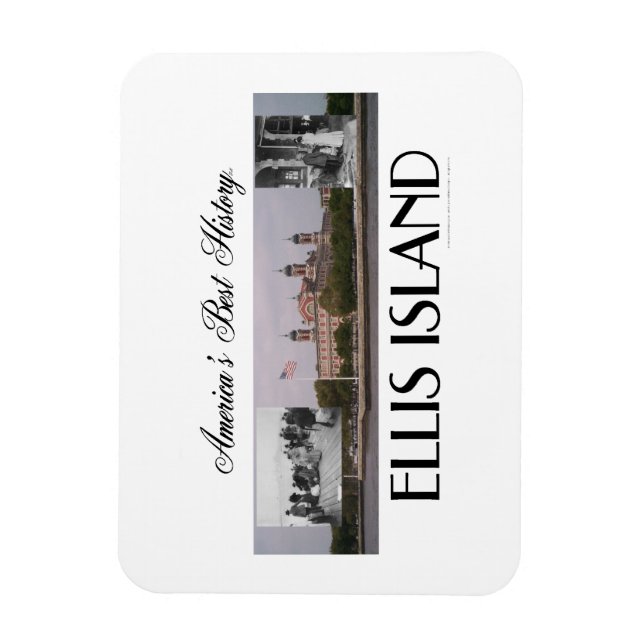 ABH Ellis Island Magnet (Vertical)