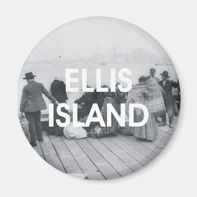 ABH Ellis Island Magnet (Front)