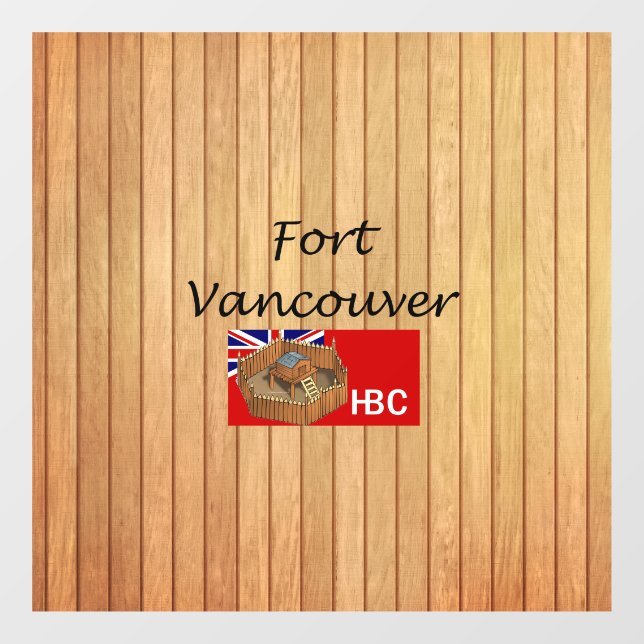 ABH Fort Vancouver Window Cling (Sheet)