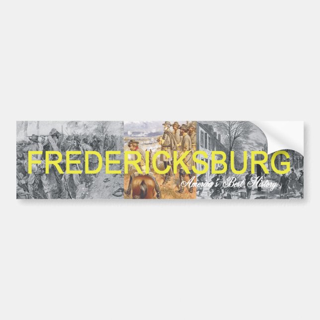 ABH Fredericksburg Bumper Sticker (Front)