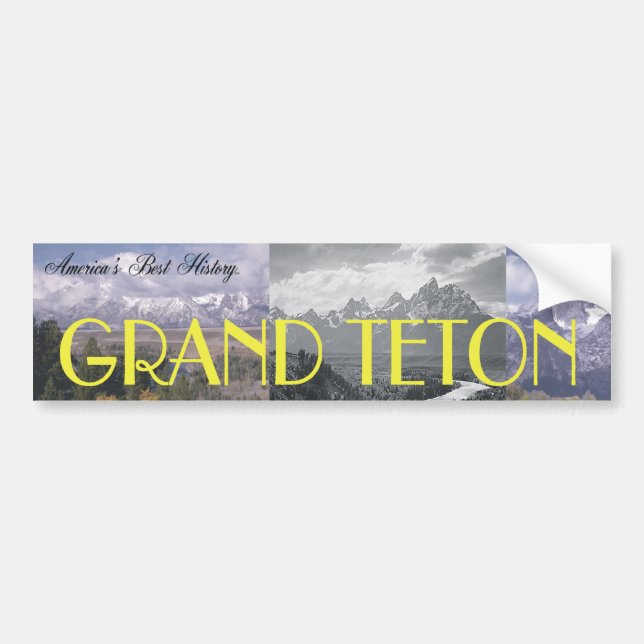 ABH Grand Teton Bumper Sticker (Front)
