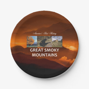 ABH Great Smoky Mountains Paper Plate