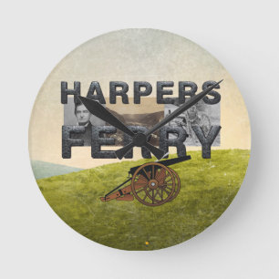 ABH Harpers Ferry Round Clock