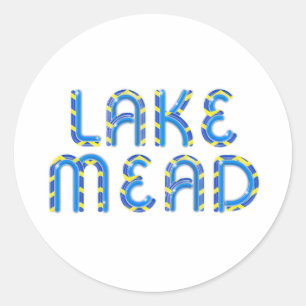 ABH Lake Mead Classic Round Sticker
