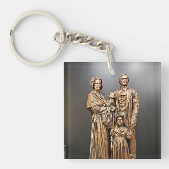 ABH Lincoln Birthplace Key Ring (Front)